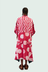 PINK OSAKA SHIRT DRESS
